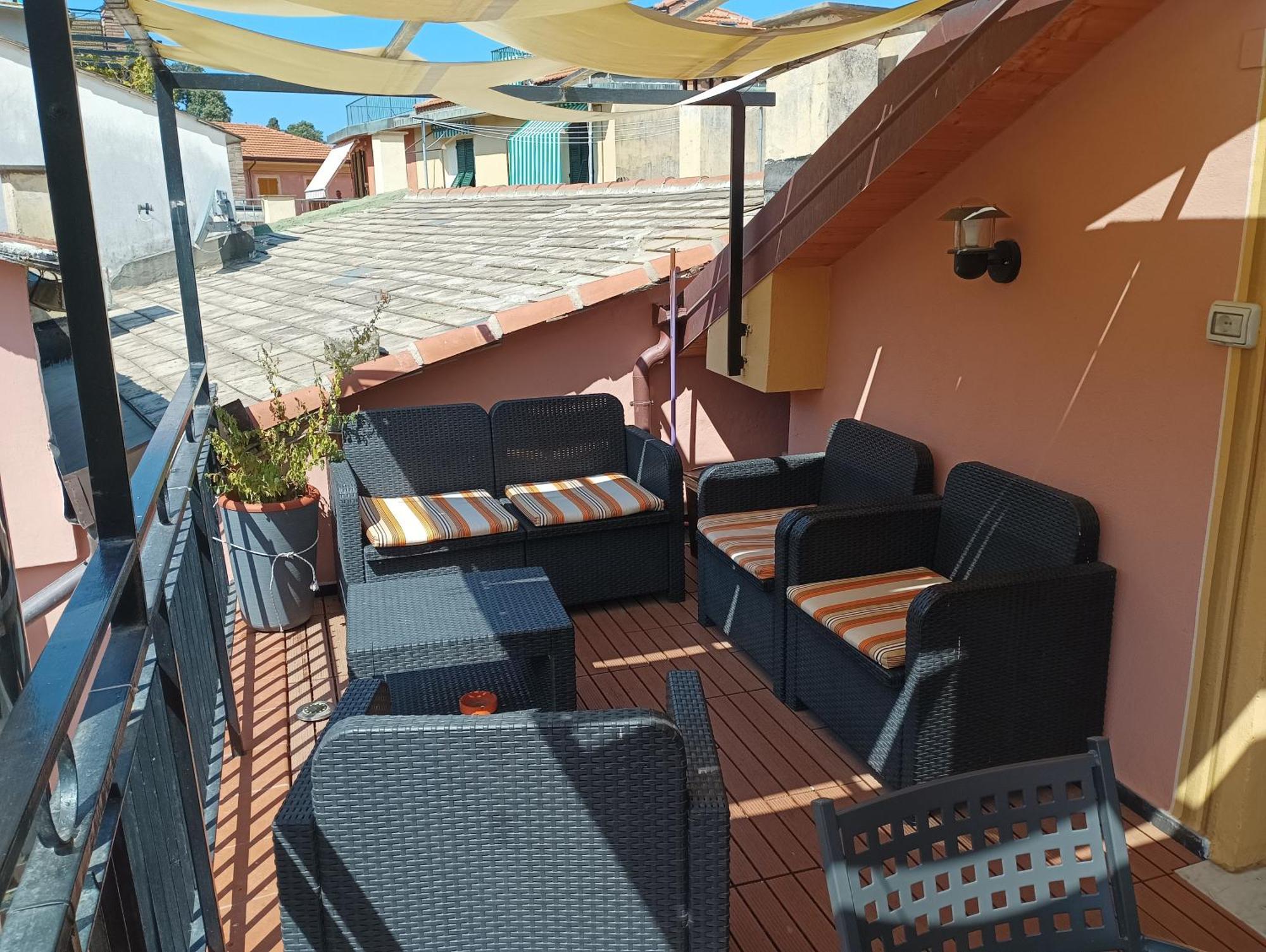 Delizioso Attico Con Ampio Terrazzo E Garage A Due Passi Dal Mare E Dalle Cinqueterre Lt-0485 Levanto Zewnętrze zdjęcie